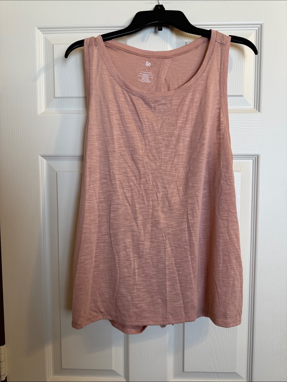 SO Dusty Rose Sleeveless Tank Top